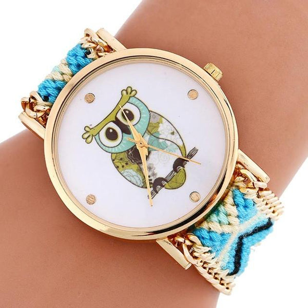 Montre Quartz Collection "Chouette" pour Femmes