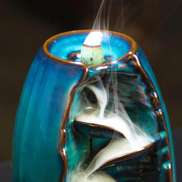Spirit River™ : Porte Encens Cascade, diffuseur et brûleur d'encens par excellence