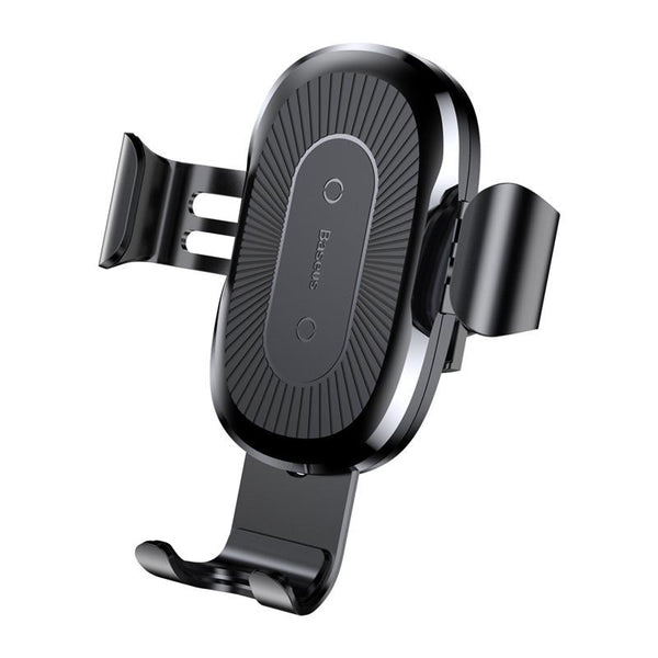 Chargeur sans-fil  à induction Qi pour smartphone en voiture compatible iPhone Samsung et Android