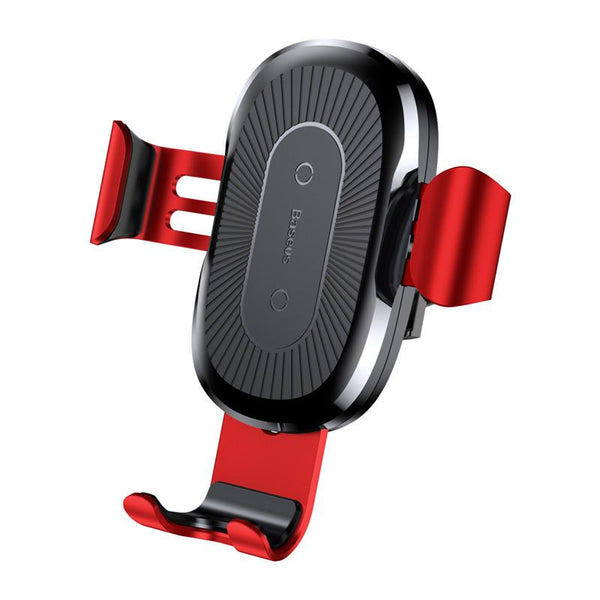 Chargeur sans-fil  à induction Qi pour smartphone en voiture compatible iPhone Samsung et Android