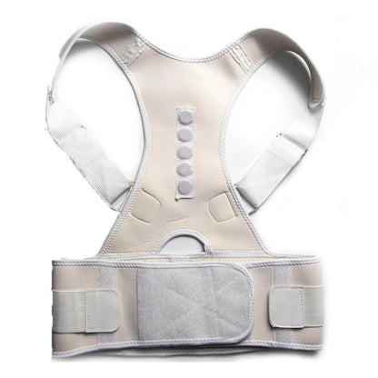 Correcteur de posture dos magnétique et ceinture dorsale lombaire femme et homme