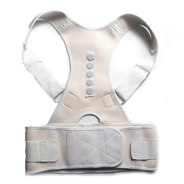 Correcteur de posture dos magnétique et ceinture dorsale lombaire femme et homme