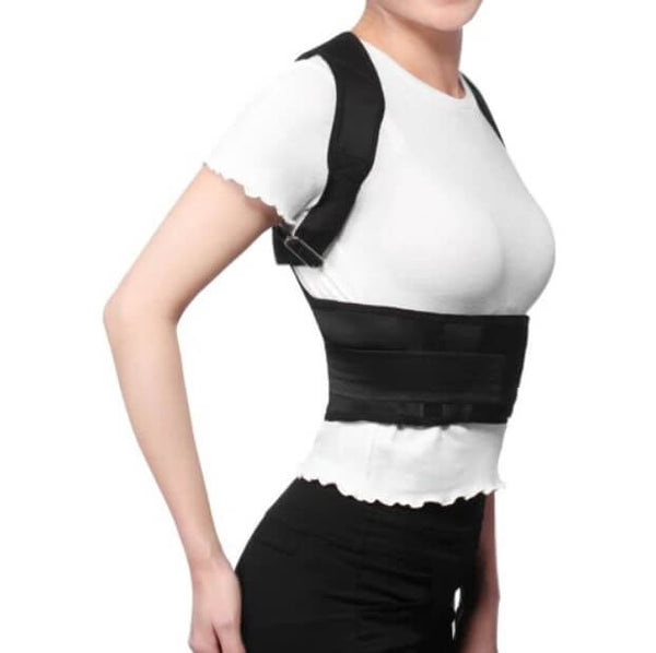 Correcteur de posture dos magnétique et ceinture dorsale lombaire femme et homme