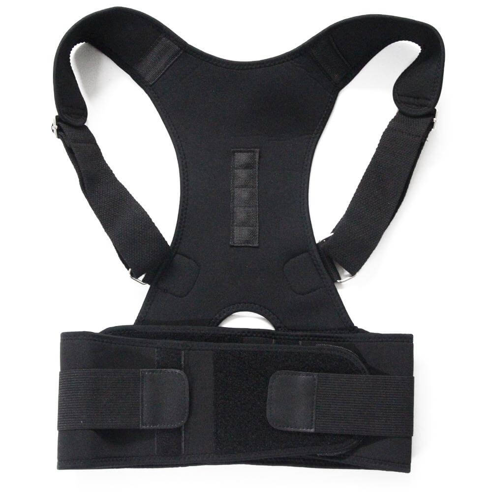 Correcteur de posture dos magnétique et ceinture dorsale lombaire femme et homme