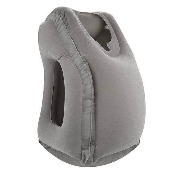 MyPillow™ - Le nouveau Oreiller coussin air gonflable pour voyager la tête reposée en avion ou en voiture