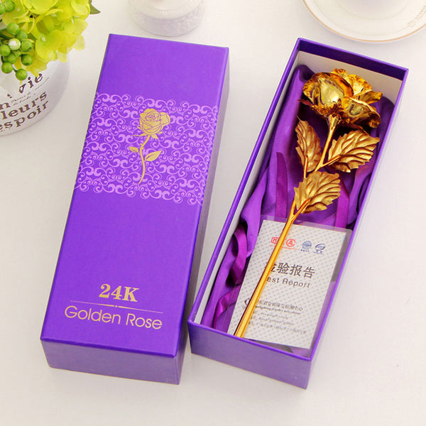 Rose Plaqué Or 24k