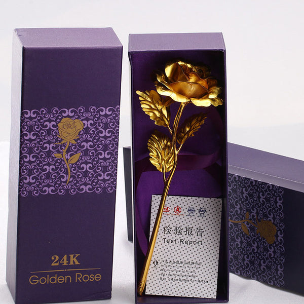 Rose Plaqué Or 24k