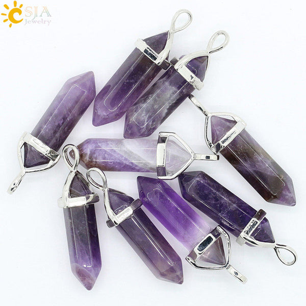 Pendentif en pierre naturelle
