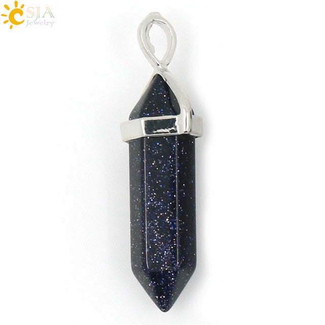 Pendentif en pierre naturelle