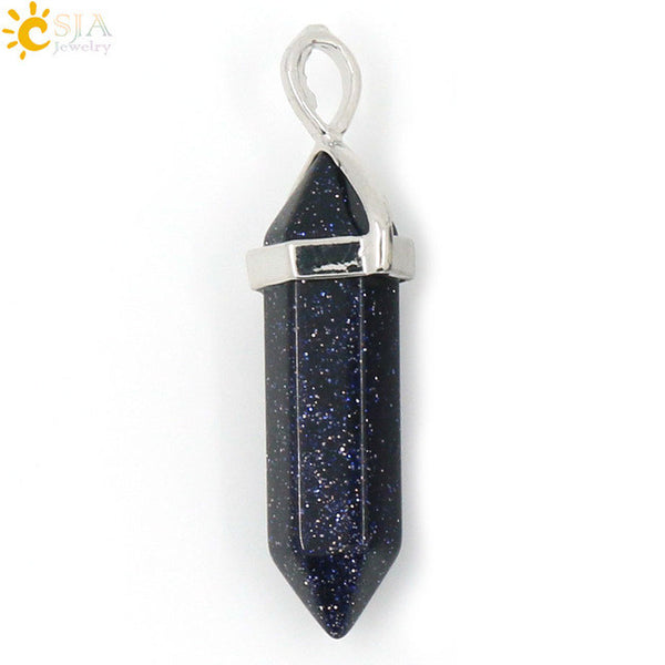 Pendentif en pierre naturelle
