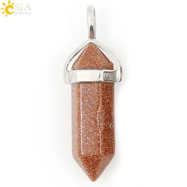 Pendentif en pierre naturelle