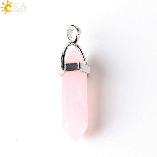 Pendentif en pierre naturelle