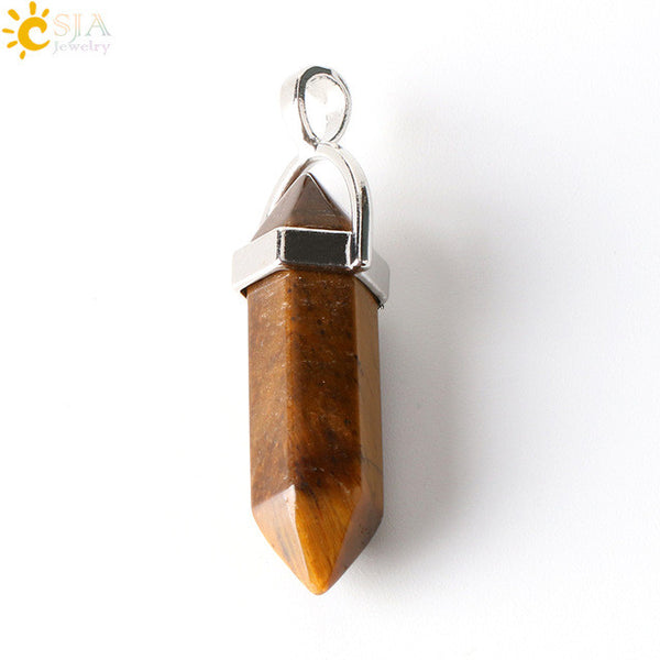 Pendentif en pierre naturelle