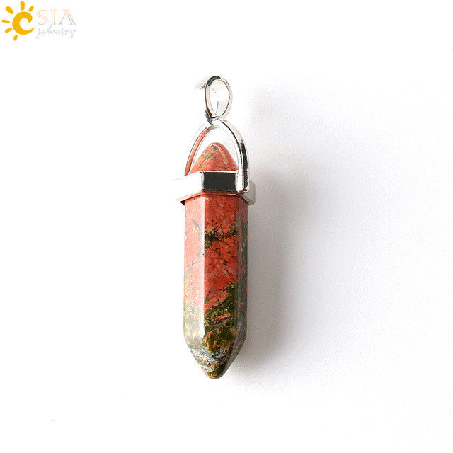 Pendentif en pierre naturelle