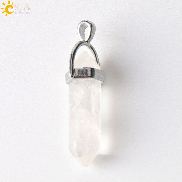 Pendentif en pierre naturelle
