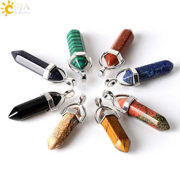 Pendentif en pierre naturelle