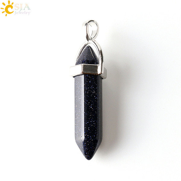 Pendentif en pierre naturelle