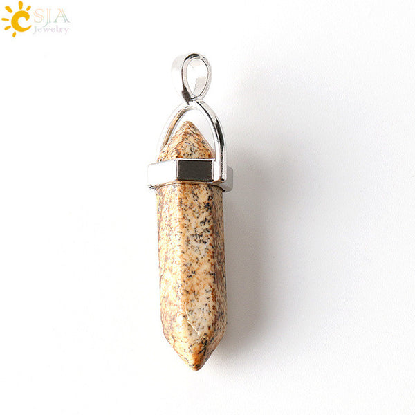 Pendentif en pierre naturelle