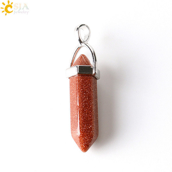 Pendentif en pierre naturelle