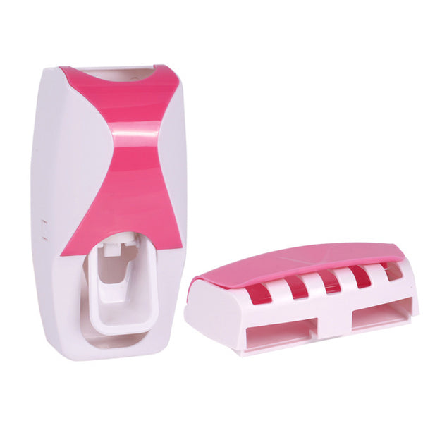 Distributeur automatique de dentifrice avec porte 5 brosses