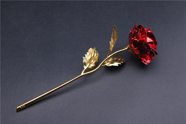 Rose Plaqué Or 24k