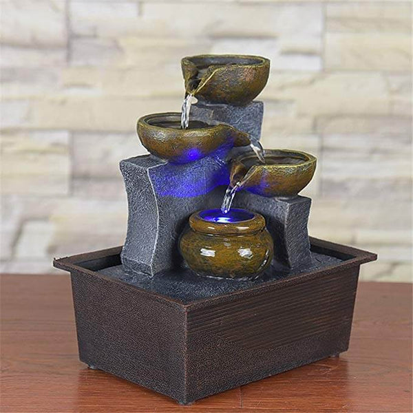 Spirit Waterfall™ :   La Fontaine Cascade d'Intérieur par Excellence - Conception Feng Shui