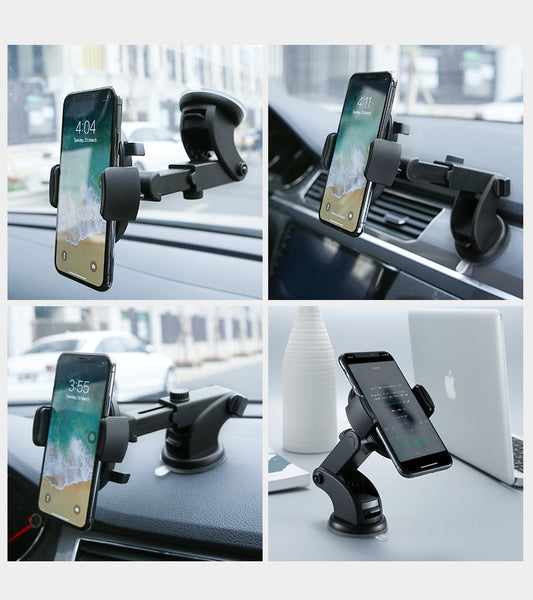 Support de téléphone pour voiture : sur tableau de bord ou  pare-brise